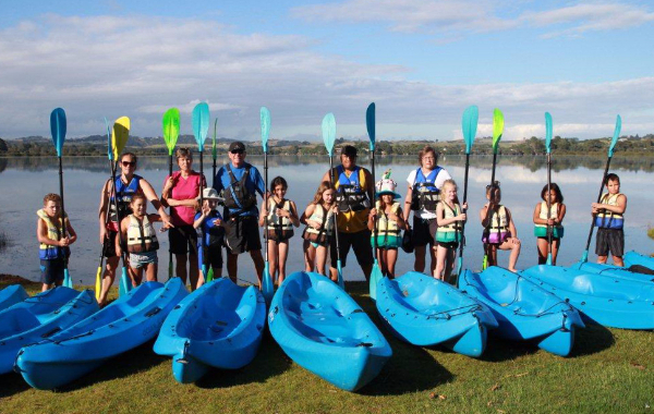 Kaiwaka students kayaking-513